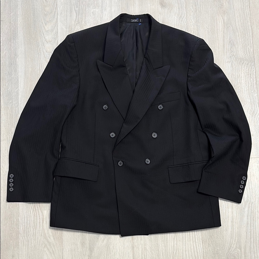 🔥BUNDLESALE Mens 43S John Weitz Classic Double-Breasted Sport Coat